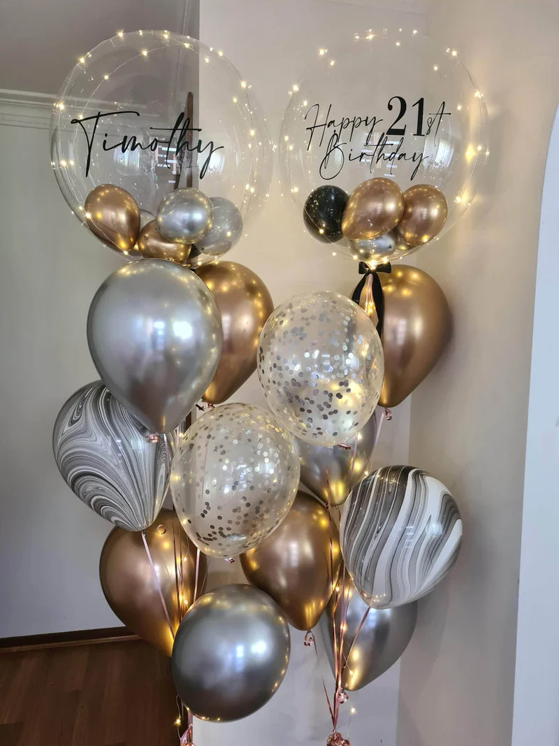 <Design Your Own> Helium Balloons Stacker Bouquet